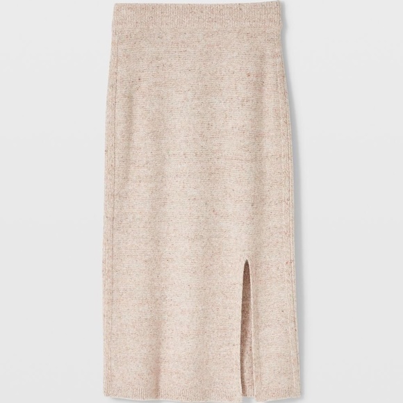 Tweed Slit Skirt - New With Tags - NEVER WORN - Pink Mix - Picture 4 of 4